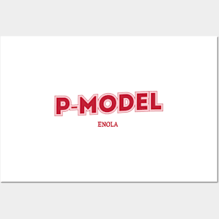 P-Model ENOLA Posters and Art